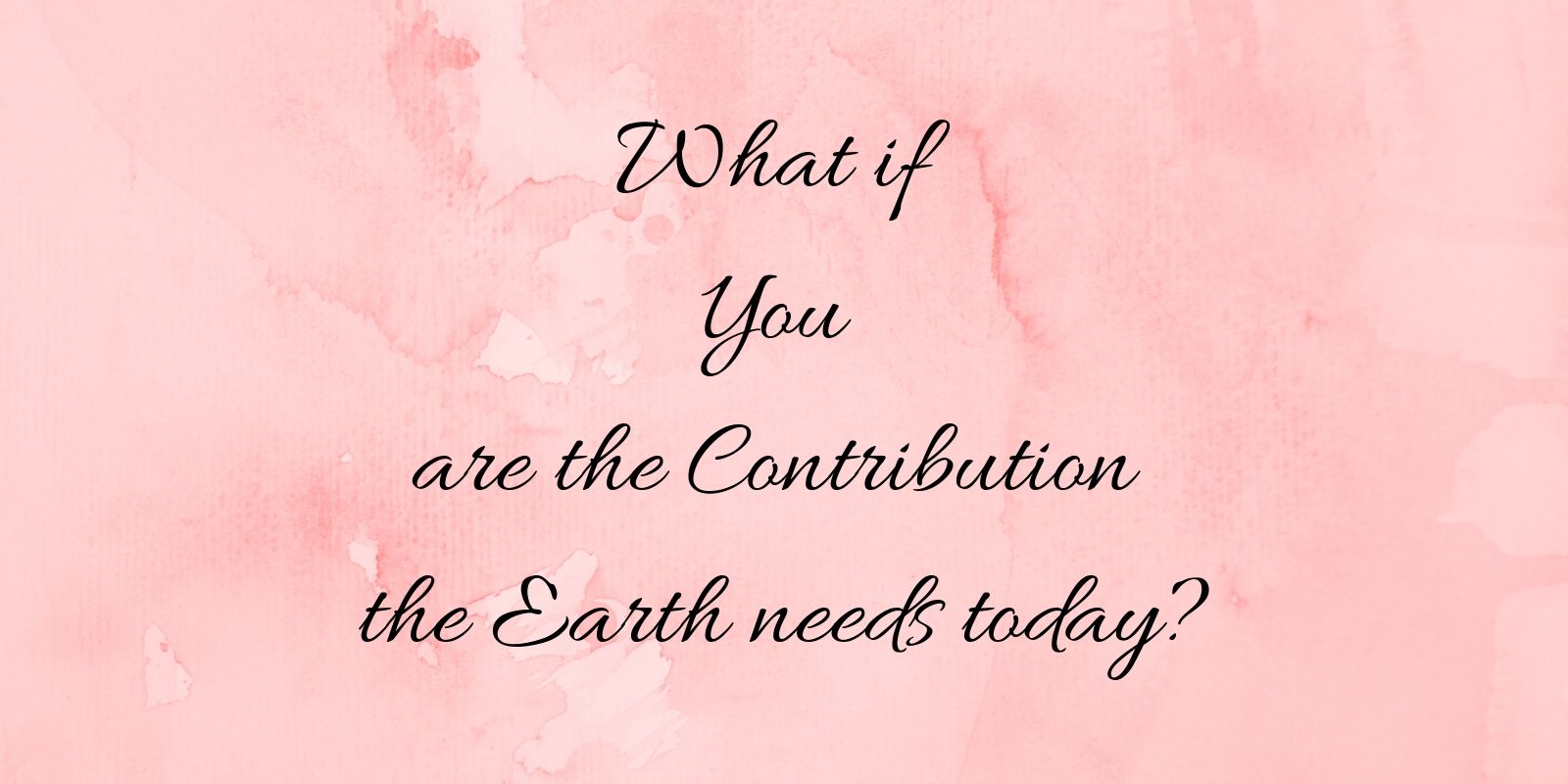 What if YOU are Enough?