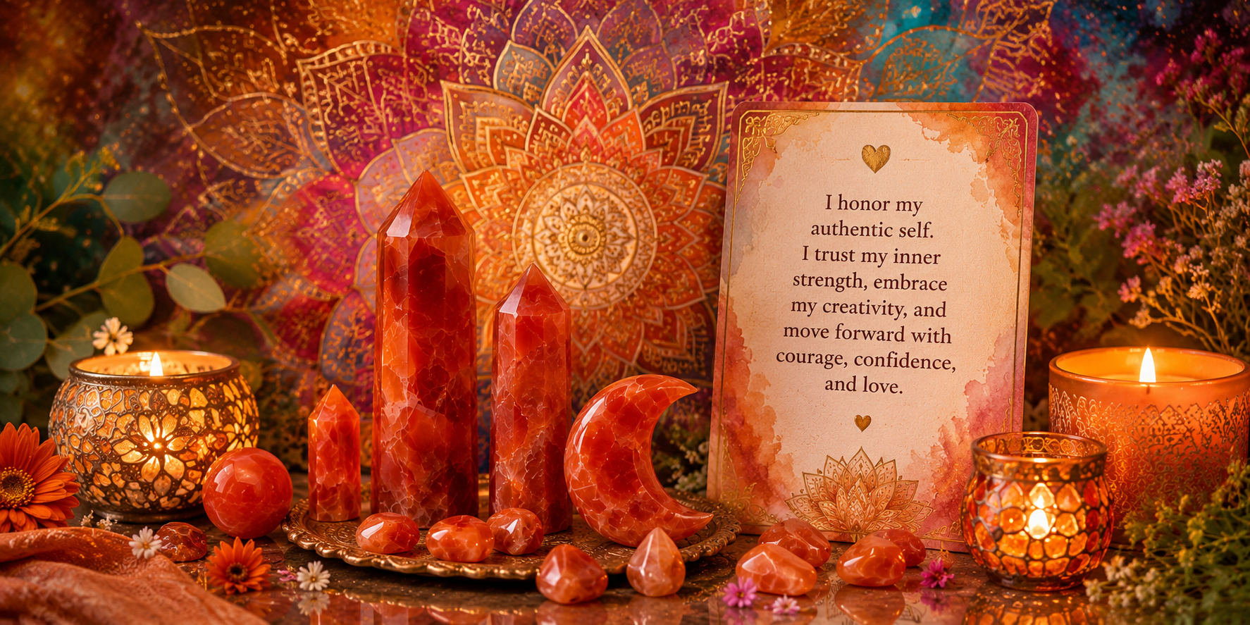 Gentle Healing Properties of Carnelian Crystal for Sensitive Souls
