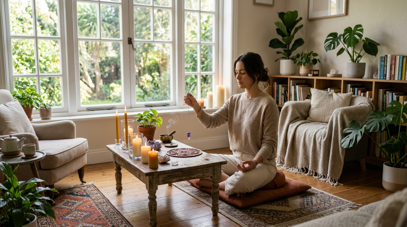 Using a Dowsing Pendulum for Energy Healing: A Self-Love Practice for Autistic & Highly Sensitive Women Over 40